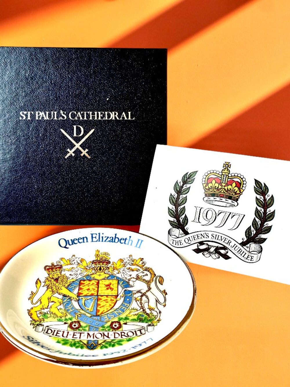 Queen Elizabeth Silver Jubilee 1952-1977 Trinket Dish by Wood & Sons England